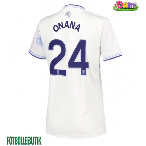 Aston Villa Amadou Onana #24 Tredje Tröja Kvinnor 2025-26 Kortärmad